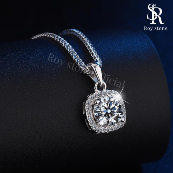 Glam Square Necklace - Image 3