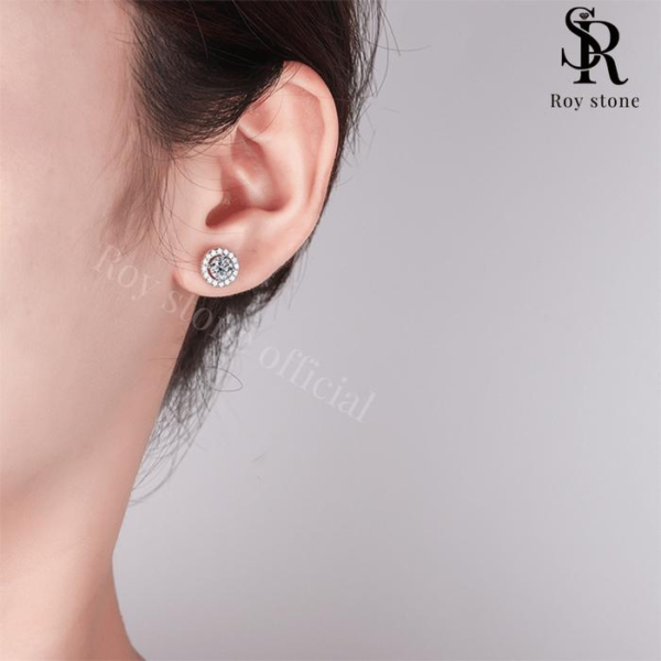 Luxury Round Earrings - Image 3