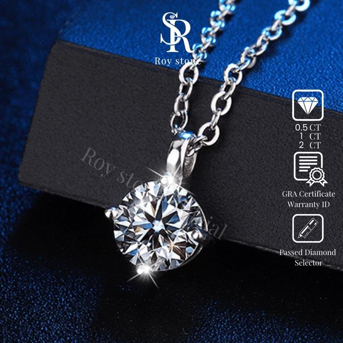 Classic Solitaire Necklace