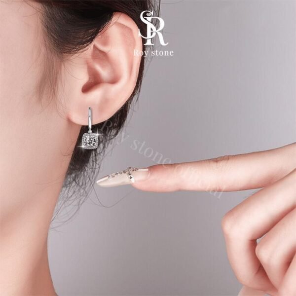Luxury Square Earrings - Image 2