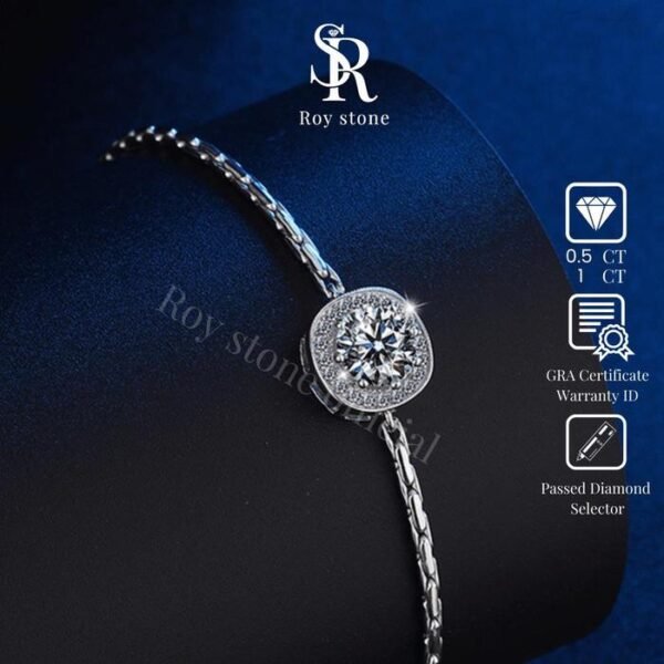Simple Athena Square Bracelet - Image 2