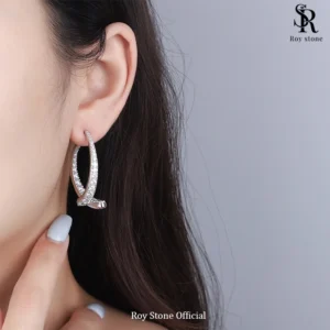 Anting French Moissanite - Image 3