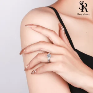 Cincin Dahlia Moissanite - Image 3