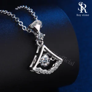 Kalung Fish Tail Moissanite - Image 3