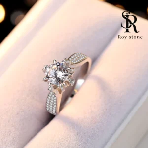 Cincin Tiffani Moissanite - Image 3