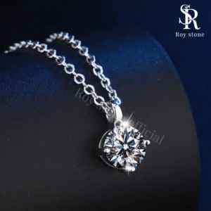 Kalung Classic Solitaire Moissanite - Image 3