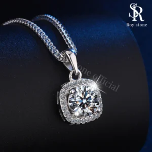 Kalung Glam Square Moissanite - Image 2