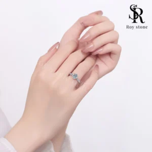 Cincin Jasmine Moissanite - Image 2