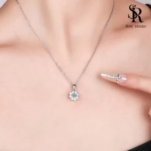 Kalung Flower Moissanite - Image 2