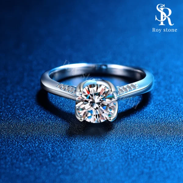Cincin Amber Moissanite
