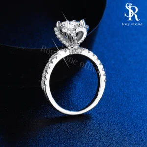 Cincin Rosella Moissanite - Image 4