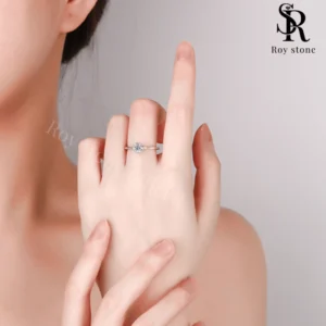 Cincin Violet Moissanite - Image 3