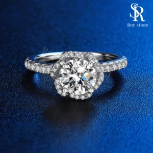 Cincin Rosella Moissanite