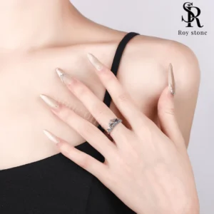 Cincin New Queen Moissanite - Image 3