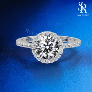 Cincin Fleur Moissanite