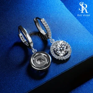 Anting Luna Moissanite - Image 3
