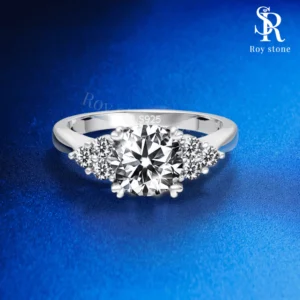 Cincin Springkle Love Moissanite