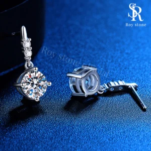 Anting Whole Tear Drop Moissanite - Image 2