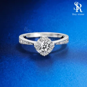 Cincin Little Flower Moissanite