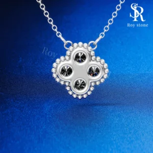Kalung Clover Moissanite - Image 2