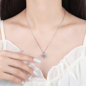 Kalung Daisy Moissanite - Image 3