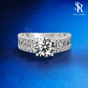 Cincin Vienna Tennis Moissanite
