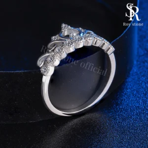 Cincin New Queen Moissanite - Image 2