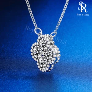 Kalung Clover Moissanite - Image 3