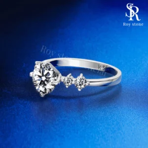 Cincin Camelia Moissanite