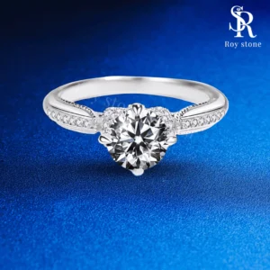 Cincin Azalea Moissanite