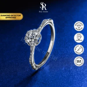 Cincin Violet Moissanite - Image 5
