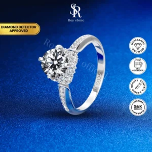 Cincin Azalea Moissanite - Image 5