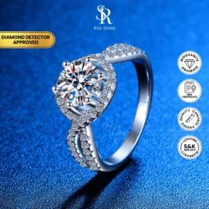 Cincin Clara Moissanite - Image 4