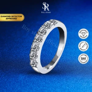 Cincin 7 Stone Moissanite - Image 4