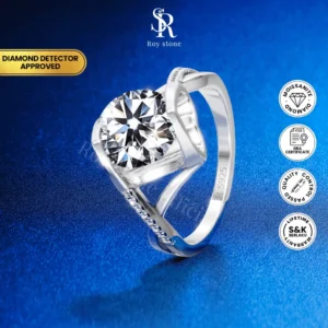 Cincin Solitaire Moissanite - Image 5