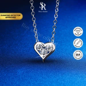 Kalung Lovely Three Moissanite
