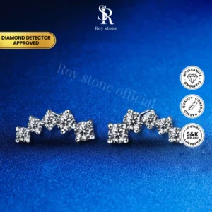 Anting Issabelle Moissanite
