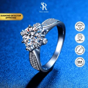 Cincin Tiffani Moissanite - Image 4