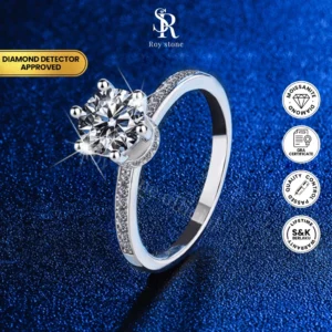 Cincin Emma Moissanite - Image 4