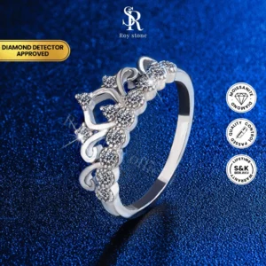 Cincin New Queen Moissanite - Image 5
