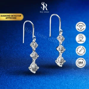 Anting Lyssa Moissanite