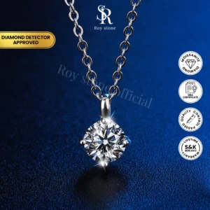 Kalung Classic Solitaire Moissanite