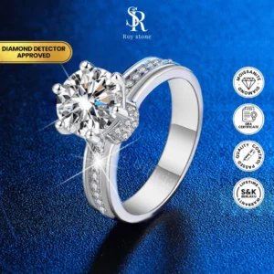Cincin Dahlia Moissanite - Image 5