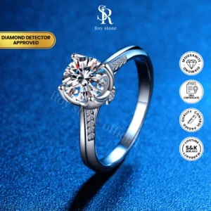 Cincin Amber Moissanite - Image 4