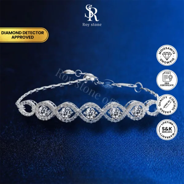 Gelang Paris Moissanite