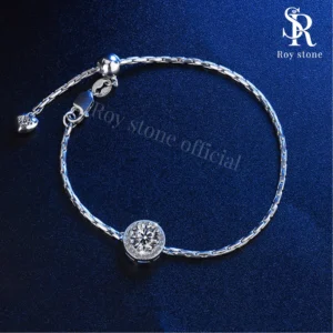 Gelang Simple Athena Square Moissanite - Image 2